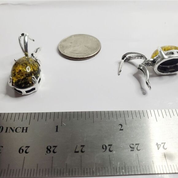 Narltural Quartz Dangle Drop Leverback Earrings - Picture 5 of 7